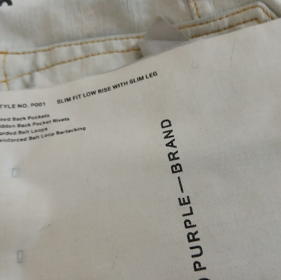 Purple jeans - Picture 3 of 3